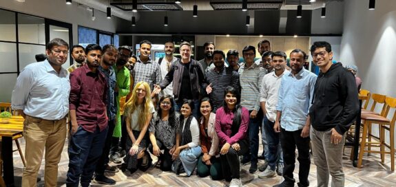 The whole team of performance-io India